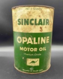 Sinclair Opaline 1 Quart Oil Can W/ Dinosaur