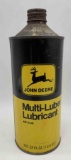 John Deere Cone-Top Quart Lubricant Can