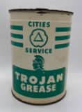Graphic Cities Service Trojan 5lb Grease Can
