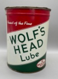Wolf's Head 5lb Grease Can