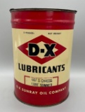 D-X 5lb Grease Can