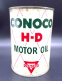 Conoco H.D. 1 Quart Motor Oil Can