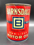 Barnsdall 1 Quart Oil Can Barnsdall, Oklahoma