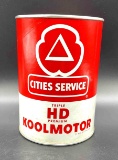 Cities Service HD Koolmotor 1 Quart Oil Can