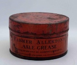 Very Early Farmer Allerton's Axle Grease Can Chicago, IL