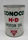 Conoco H-D Motor Oil Quart Can