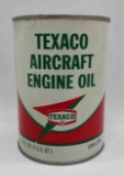 Texaco Aircraft Engine Quart Oil Can