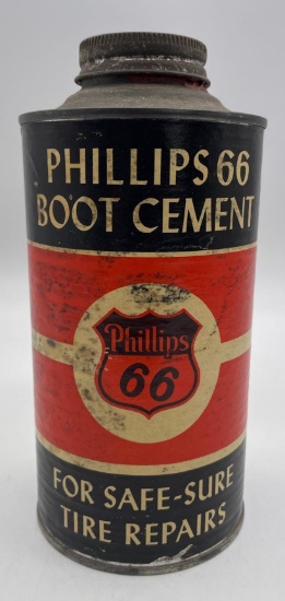 Phillips 66 Boot Cement Tin