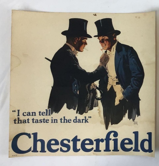 Early Chesterfield Paper Poster