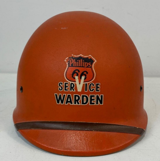 1939 Phillips 66 Service Warden Helmet