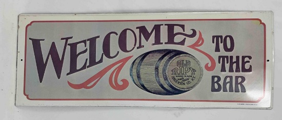 1974 Old Ripy Whiskey Sign