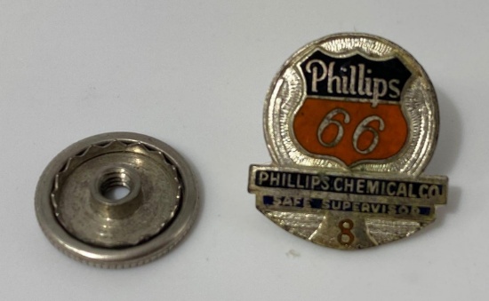 Phillips 66 8 Year Safe Services Pin Chemical Division