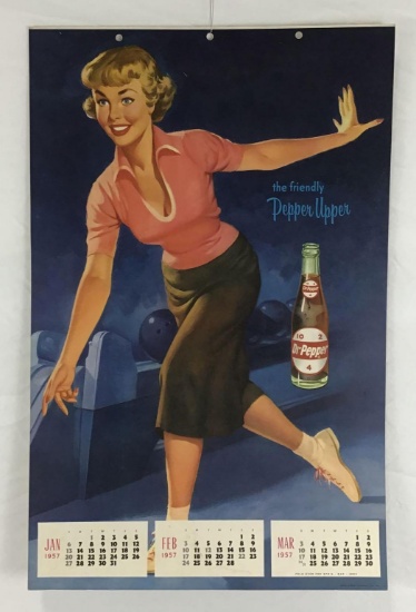 1957 Dr. Pepper Calendar