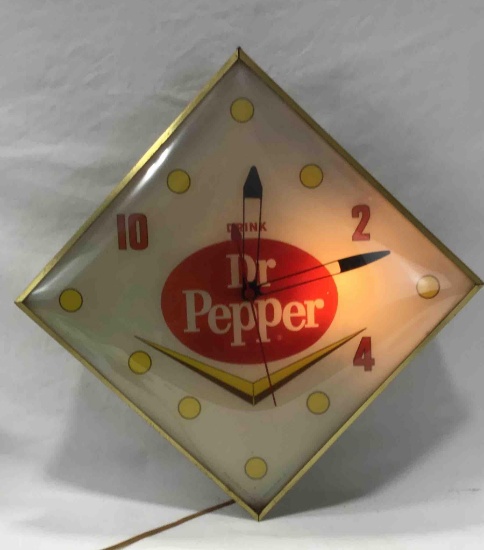 Dr. Pepper Electric PAM Clock w/ Chevron