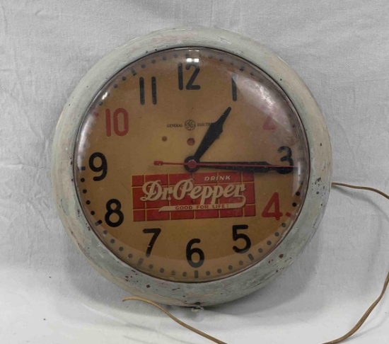 Dr. Pepper GE Electric Clock