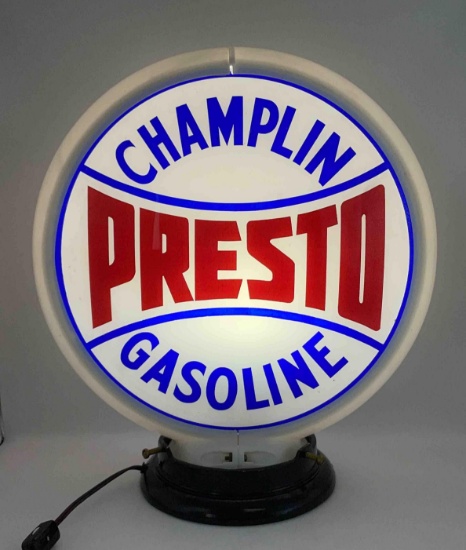 Champlin Presto Gas Pump Globe