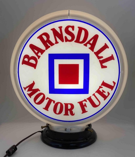 Barnsdall Motor Fuel Gas Pump Globe