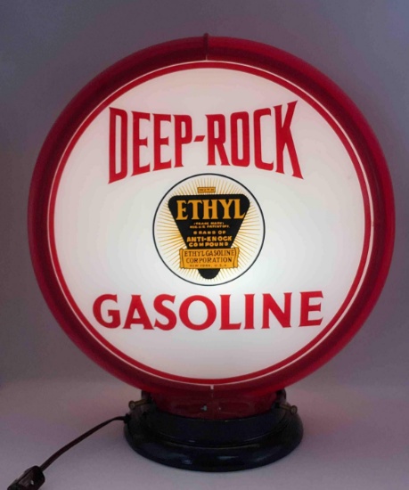Deep Rock Ethyl Gasoline Pump Globe
