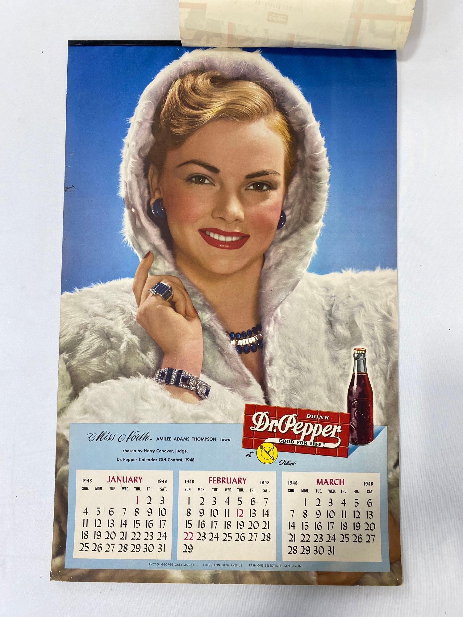 1948 Dr. Pepper Calendar | Proxibid