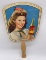 Royal Crown Cola Hand Fan w/ Shirley Temple