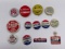 13 Political Celluloid Buttons