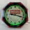 Dr. Pepper Octagon Neon Clock w/ Spinner