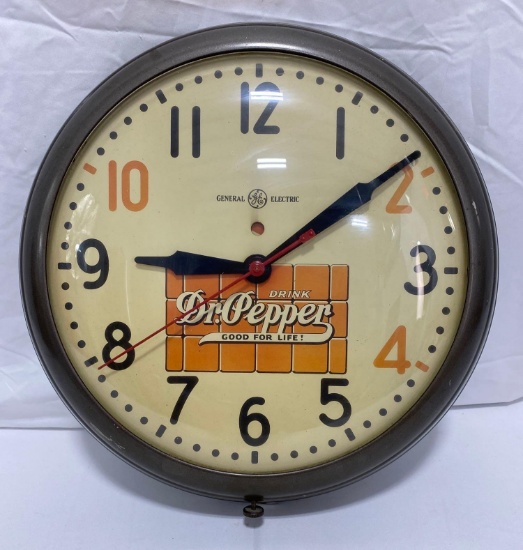 Dr. Pepper "Good For Life" GE Electric Clock