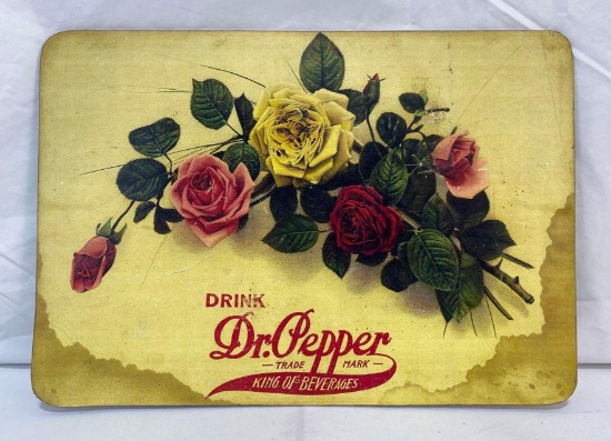 Early 1900's Dr. Pepper "King of Beverages" Poster