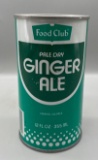 Food Club Pale Dry Ginger Ale Pull Tab Can