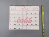 1978 Coca-Cola Calendar