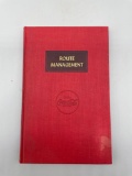 1947 Coca-Cola Route Management Hardbound Manual