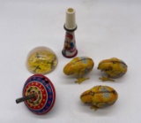 6 Early Metal Pocket Toys