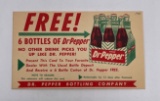 Dr. Pepper Promotional Postcard