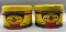 Two Pennzoil One Pound Grease Tins