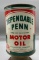 Dependable Penn Motor Oil Quart Can Cleveland, OH