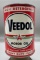 Veedol High Detergent Heavy Duty-Plus Quart Oil Can w/ Green Wings