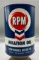 Chevron RPM Aviation Motor Oil Quart Can