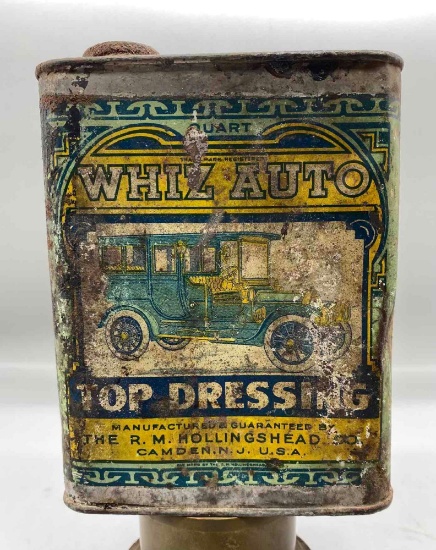 1910's Whiz Auto Top Dressing Tin