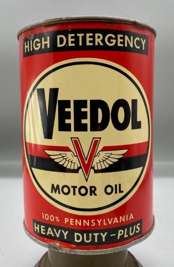 Veedol Motor Oil Quart Can w/ Wings