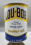 Lou-Bob Premium Quart Oil Can Chicago, IL