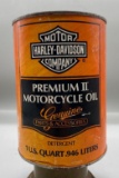 Harley Davidson Motor Oil Quart Can