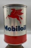 Mobiloil Quart Oil Can w/ Pegasus