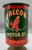 NOS Falcon Motor Oil Quart Can
