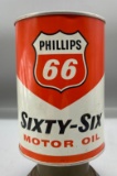Phillips 66 Quart Oil Can