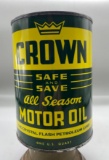 Crown All Season Motor Oil Quart Can