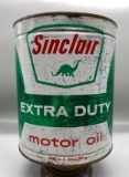 Sinclair Extra Duty 1 Gallon Oil Can w/ Dino