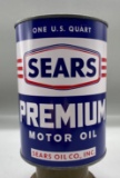 Sears Premium Quart Oil Can