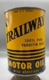 Trailway Quart Oil Can Long Beach, California