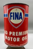 Fina HD Premium Quart Oil Can