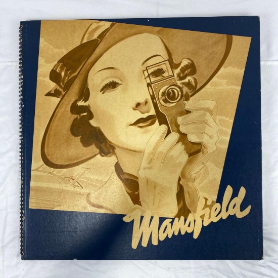 Amazing & Large Mansfield Tire Marketing Book w/ Original Box